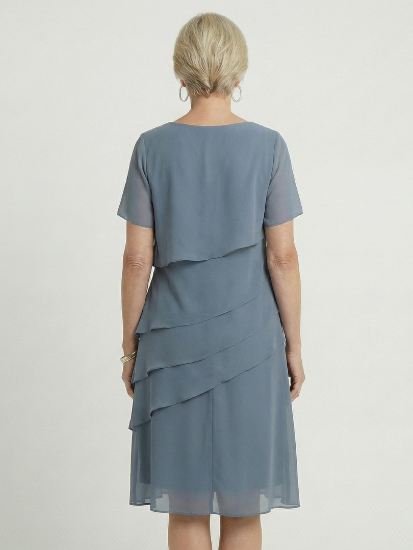 Camille | Robe douce à mi-longueur