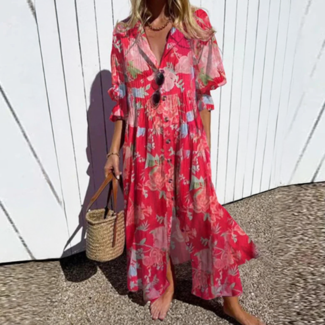 Marissa | Robe Chemise Bohème