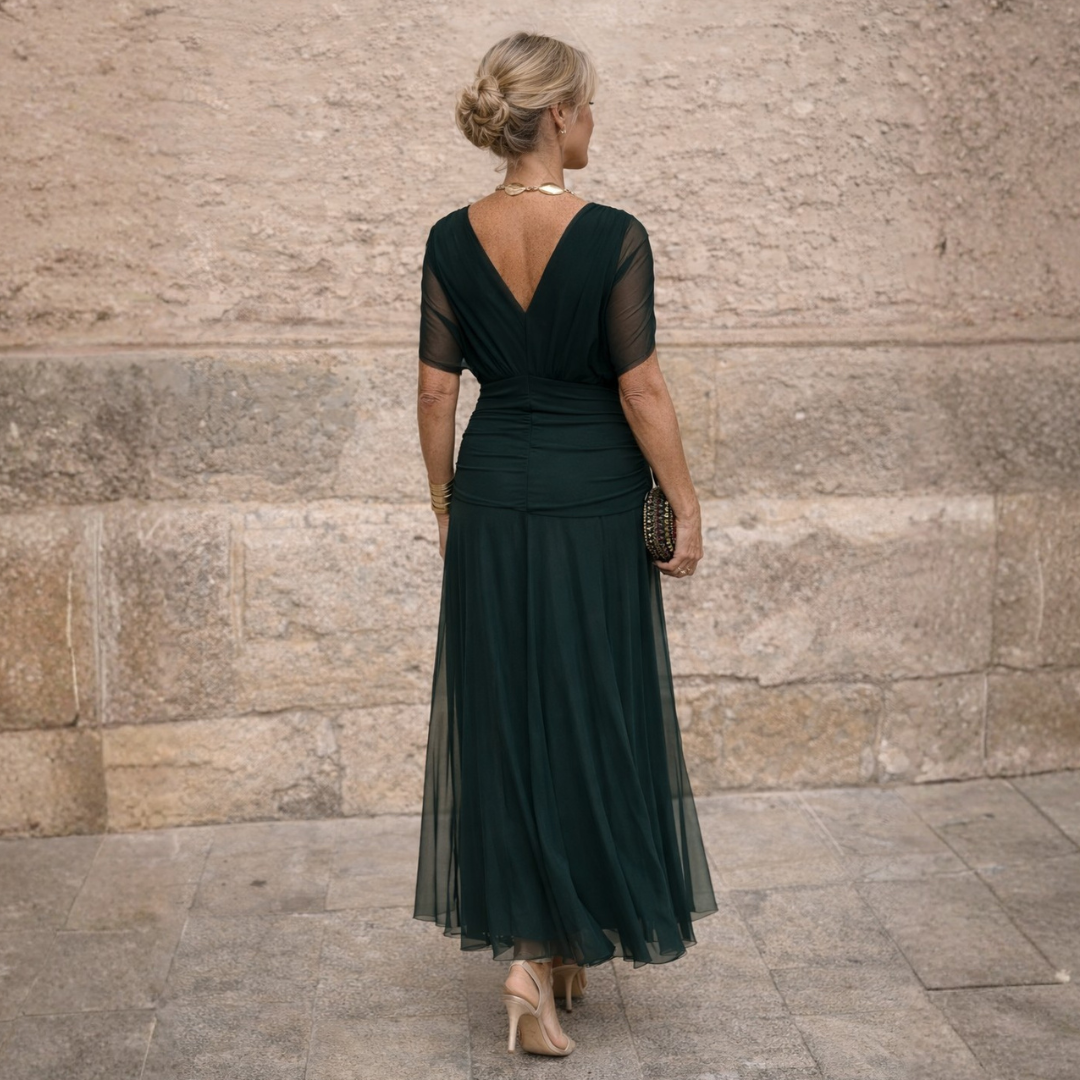 Camille | Robe Longue Épaules Dénudées