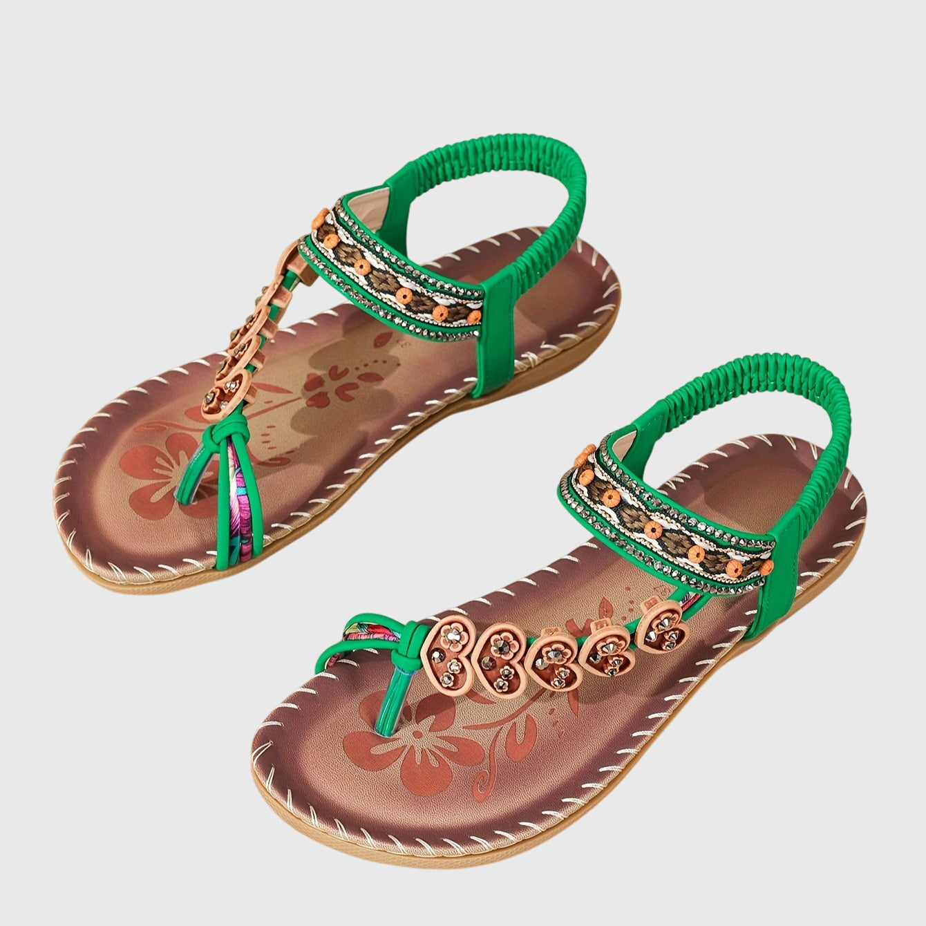 Briar | Sandales Orthopédiques Décorées
