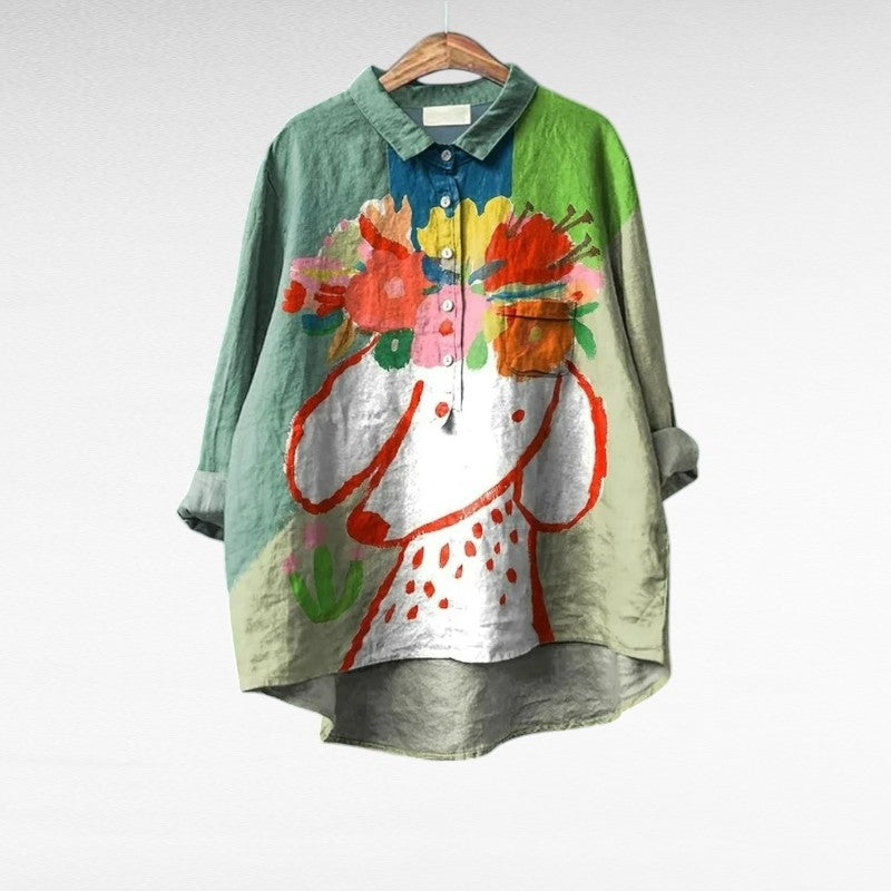 Isaline | Blouse Artistique Florale