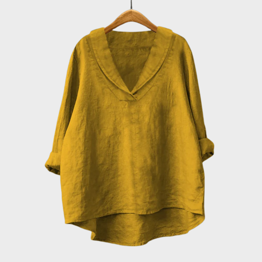 Hortense | Blouse Col V Fluide