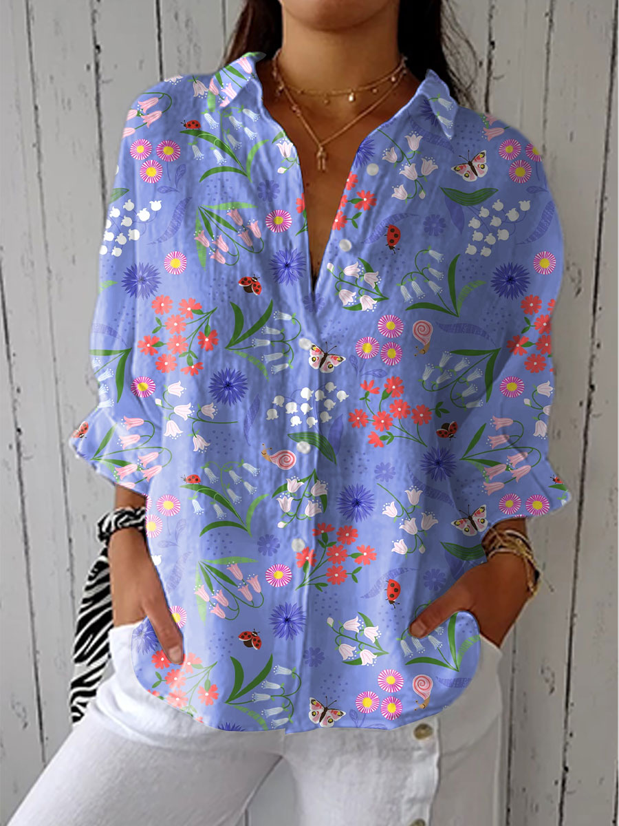 Floriane | Blouse Jardin Enchanté