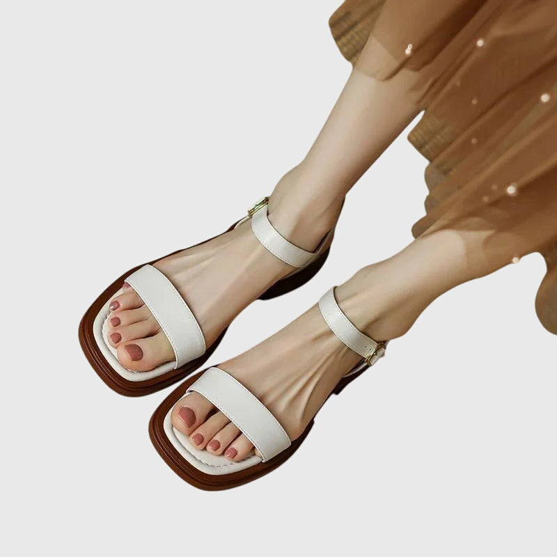 Lucile | Sandales Orthopédiques Épurées