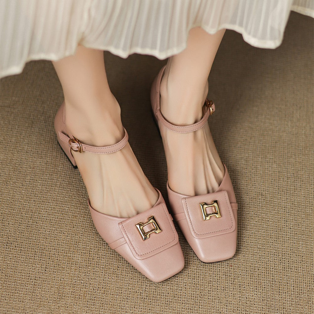 Florence | Babies à Boucle en Cuir