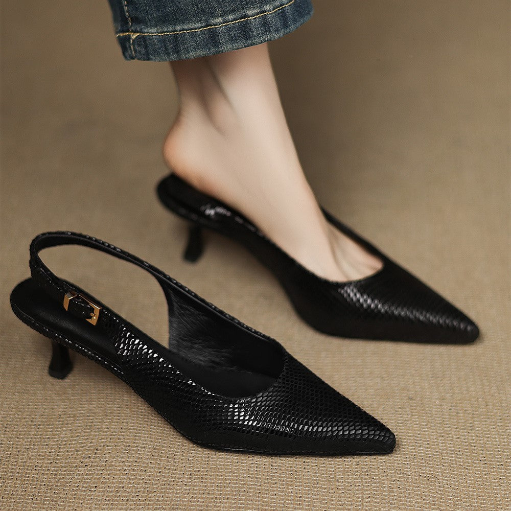 Delphine | Escarpins Slingback Pointus