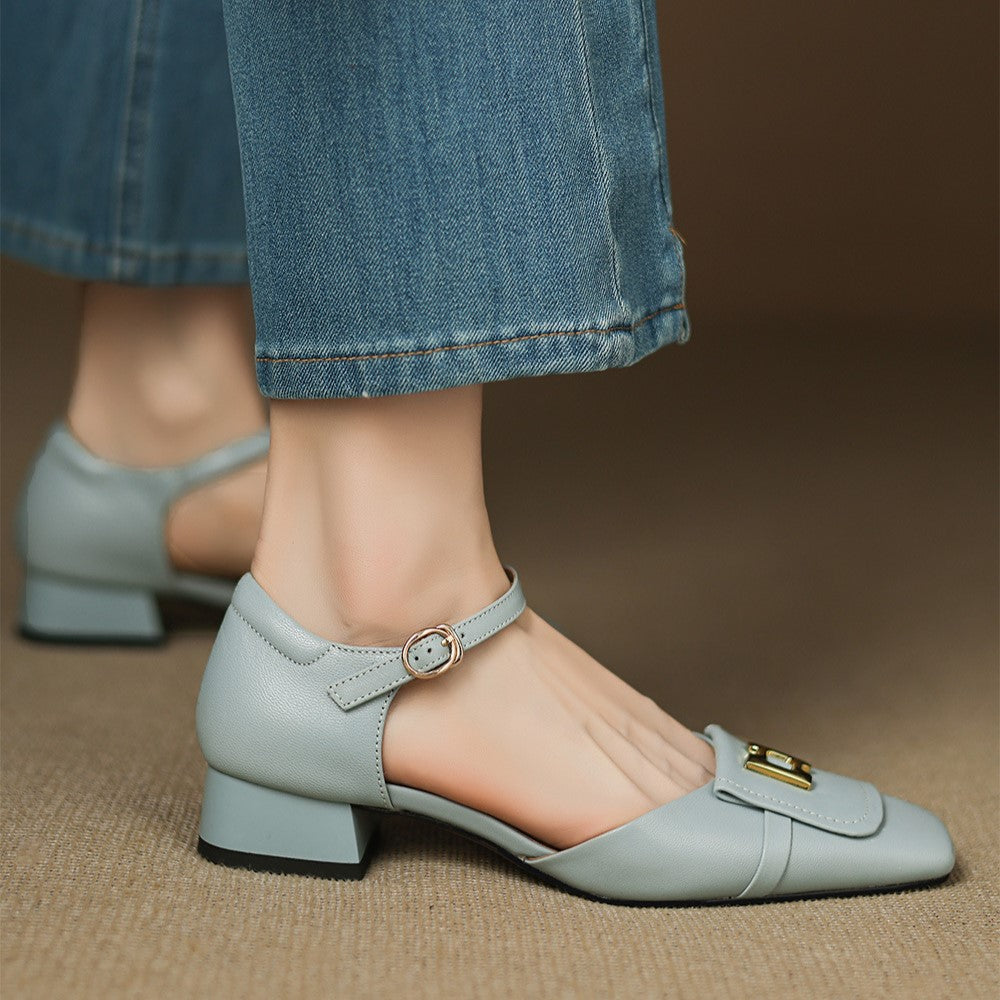 Florence | Babies à Boucle en Cuir