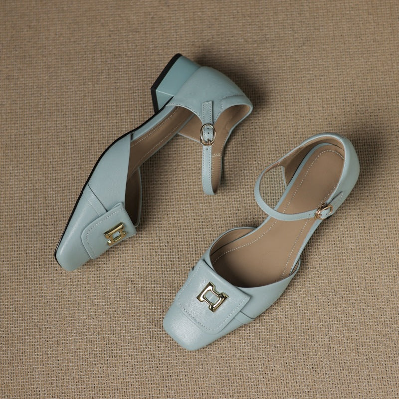 Florence | Babies à Boucle en Cuir