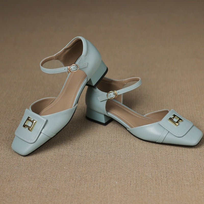Florence | Babies à Boucle en Cuir