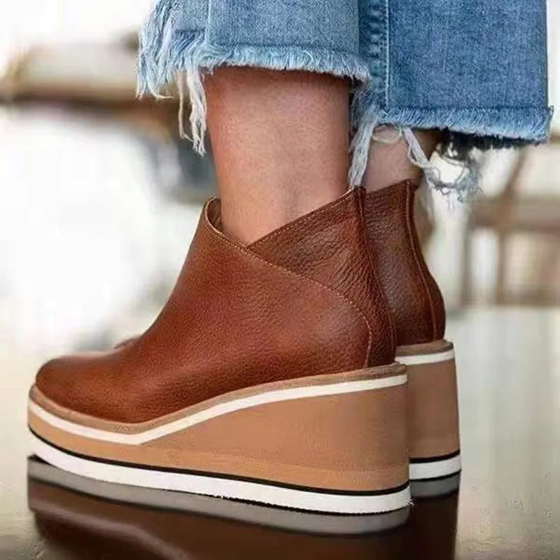 Séverine | Bottines Compensées Confort