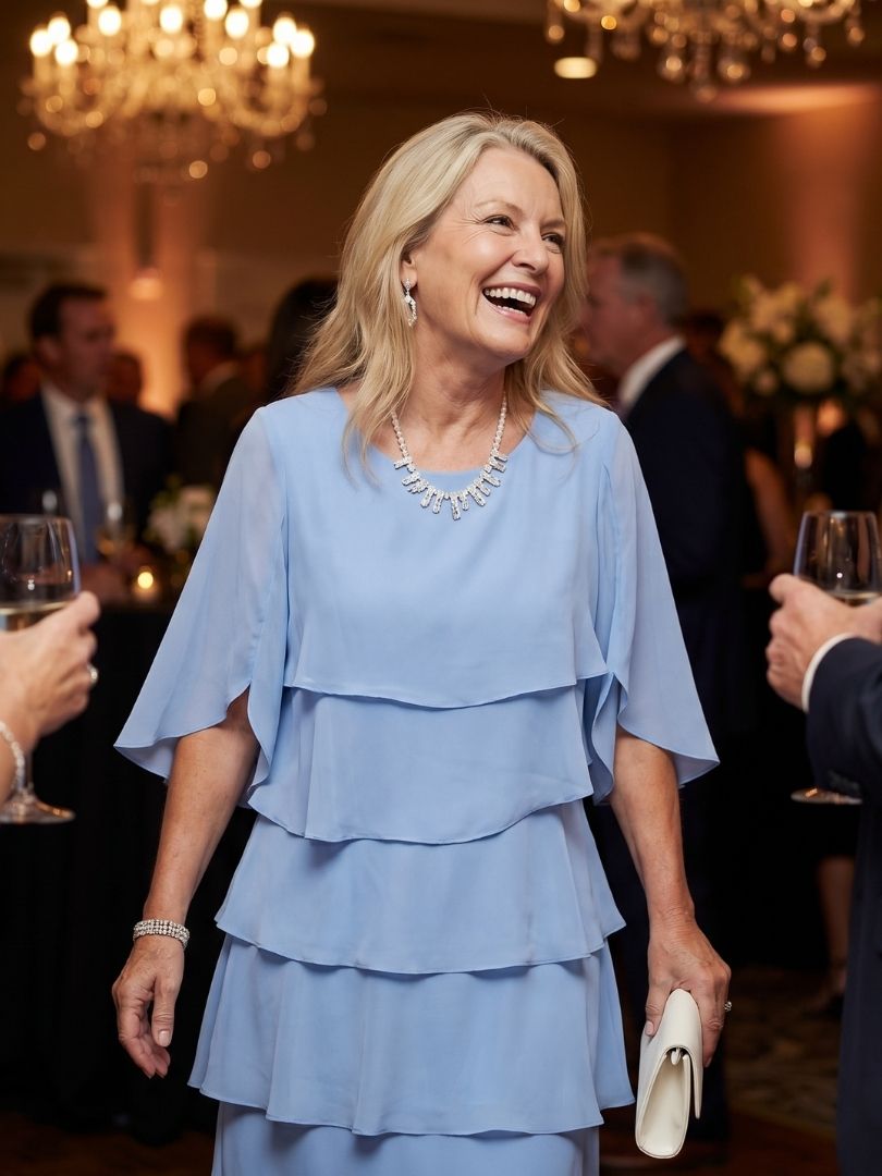 Margaux | Robe Midi à Volants