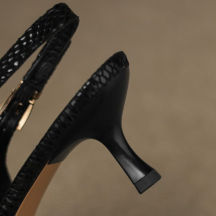 Delphine | Escarpins Slingback Pointus