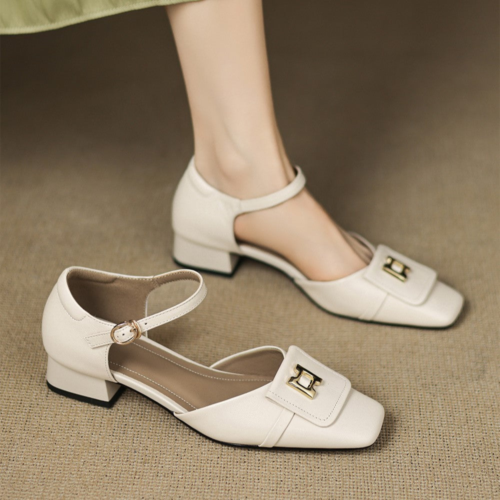 Florence | Babies à Boucle en Cuir