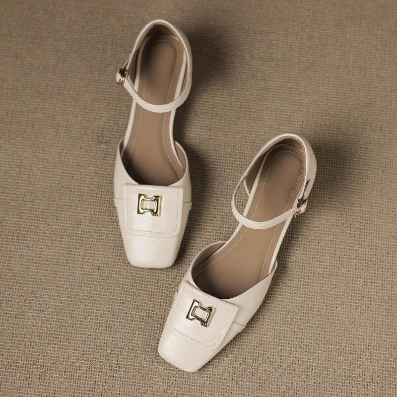 Florence | Babies à Boucle en Cuir