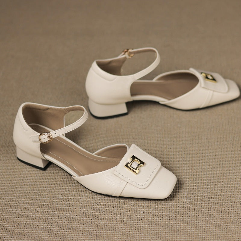 Florence | Babies à Boucle en Cuir