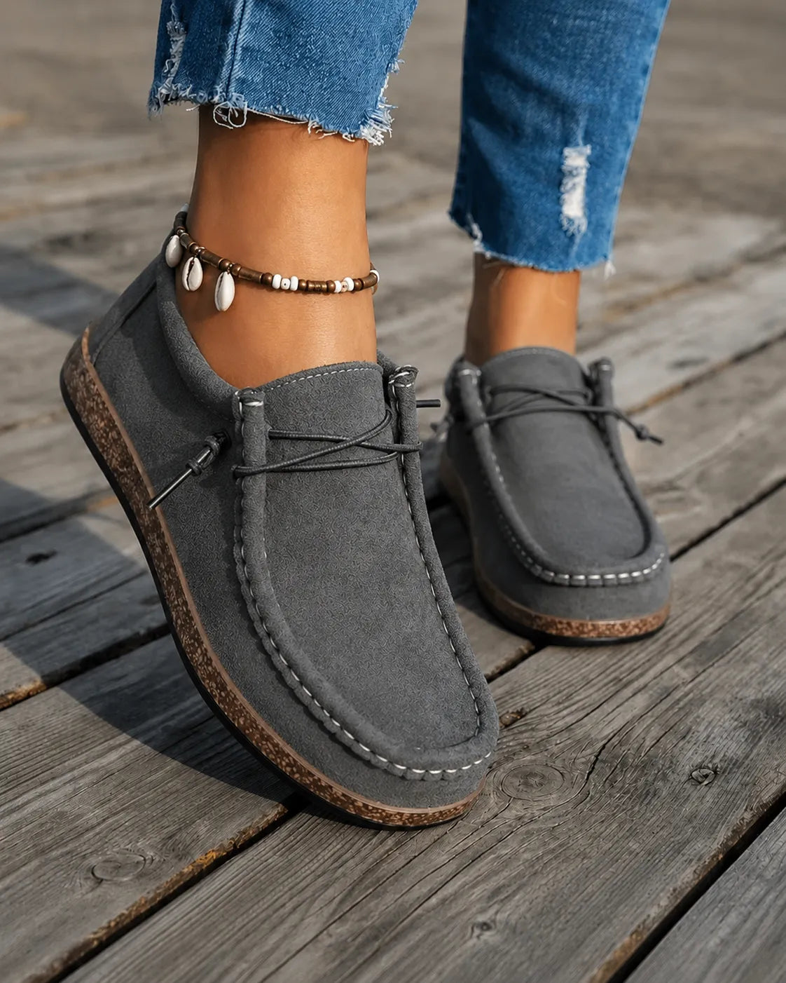 Catherine | Mocassins Plats Tout Aller