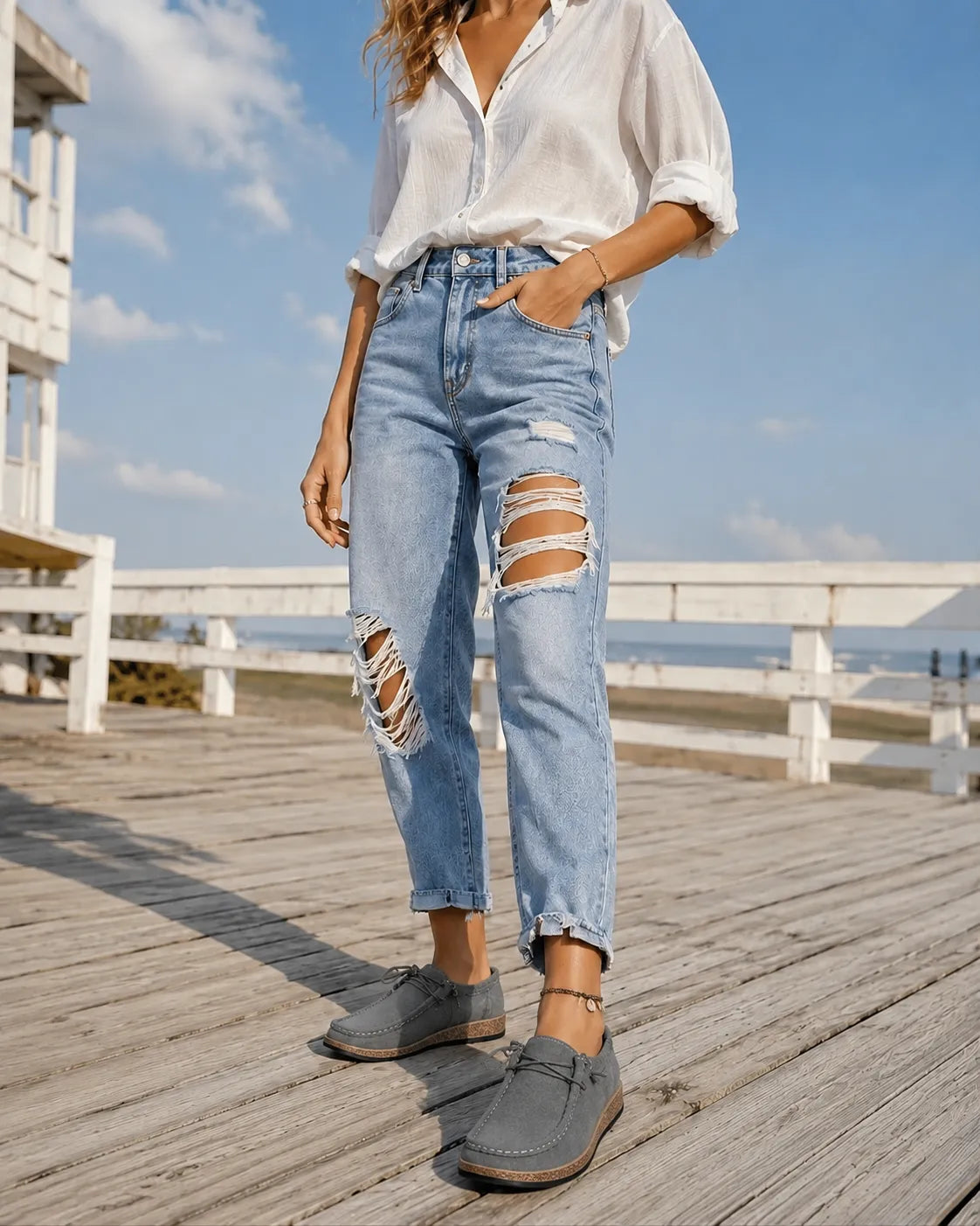 Catherine | Mocassins Plats Tout Aller