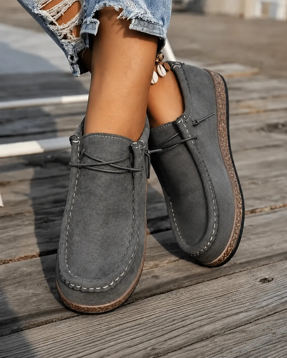 Sandrine | Mocassins Souples Décontractés