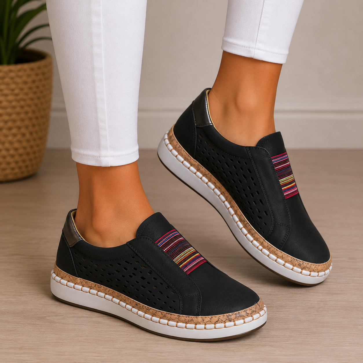 Sandrine | Mocassins Confort Sans Lacets