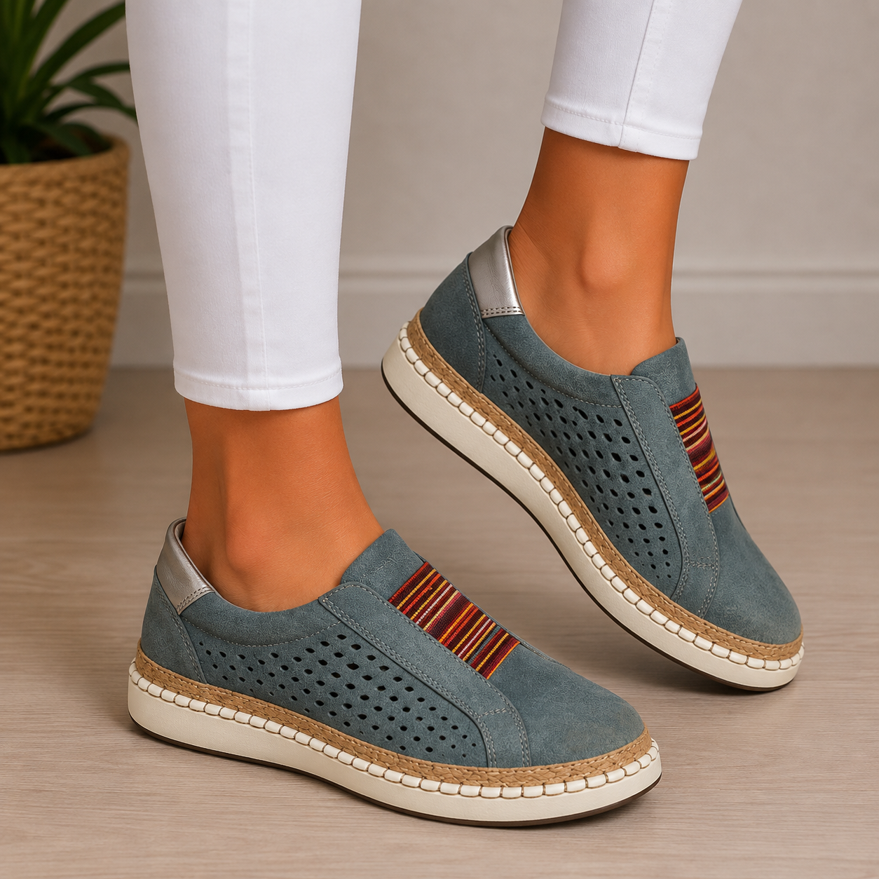 Sandrine | Mocassins Confort Sans Lacets