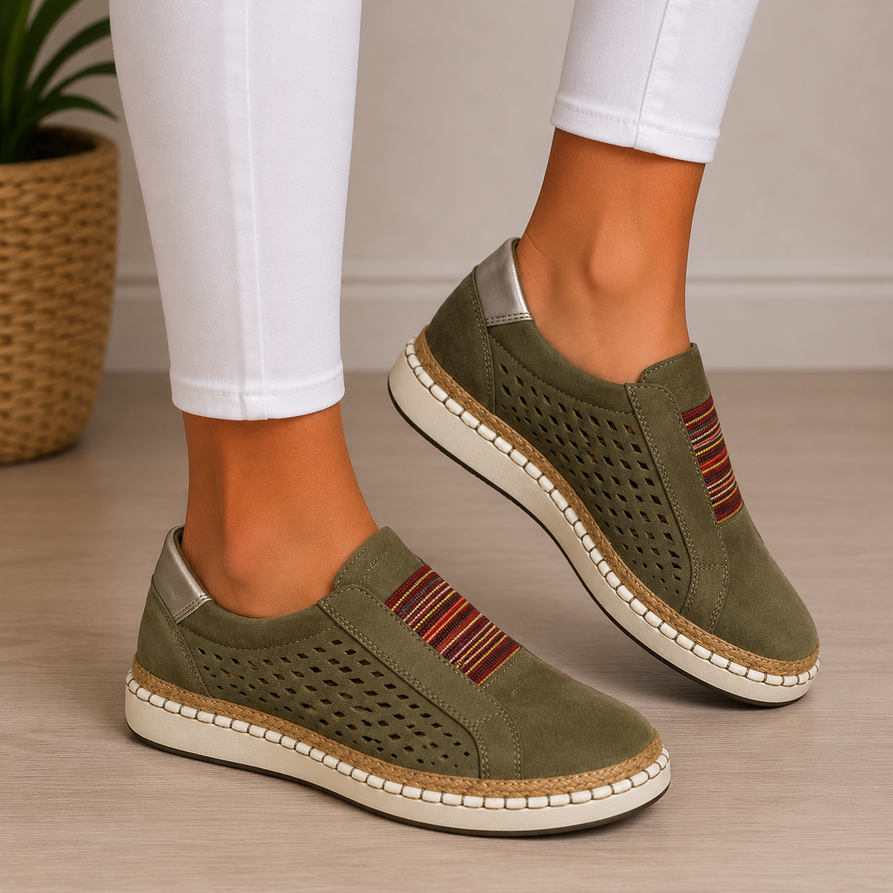 Sandrine | Mocassins Confort Sans Lacets