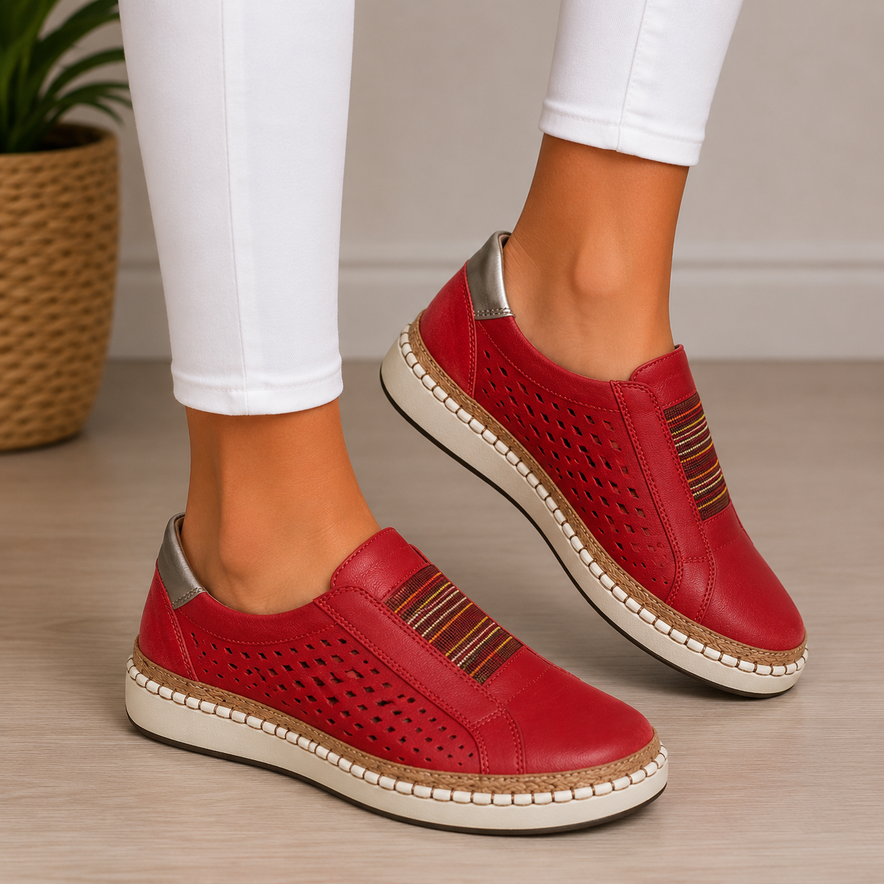 Sandrine | Mocassins Confort Sans Lacets