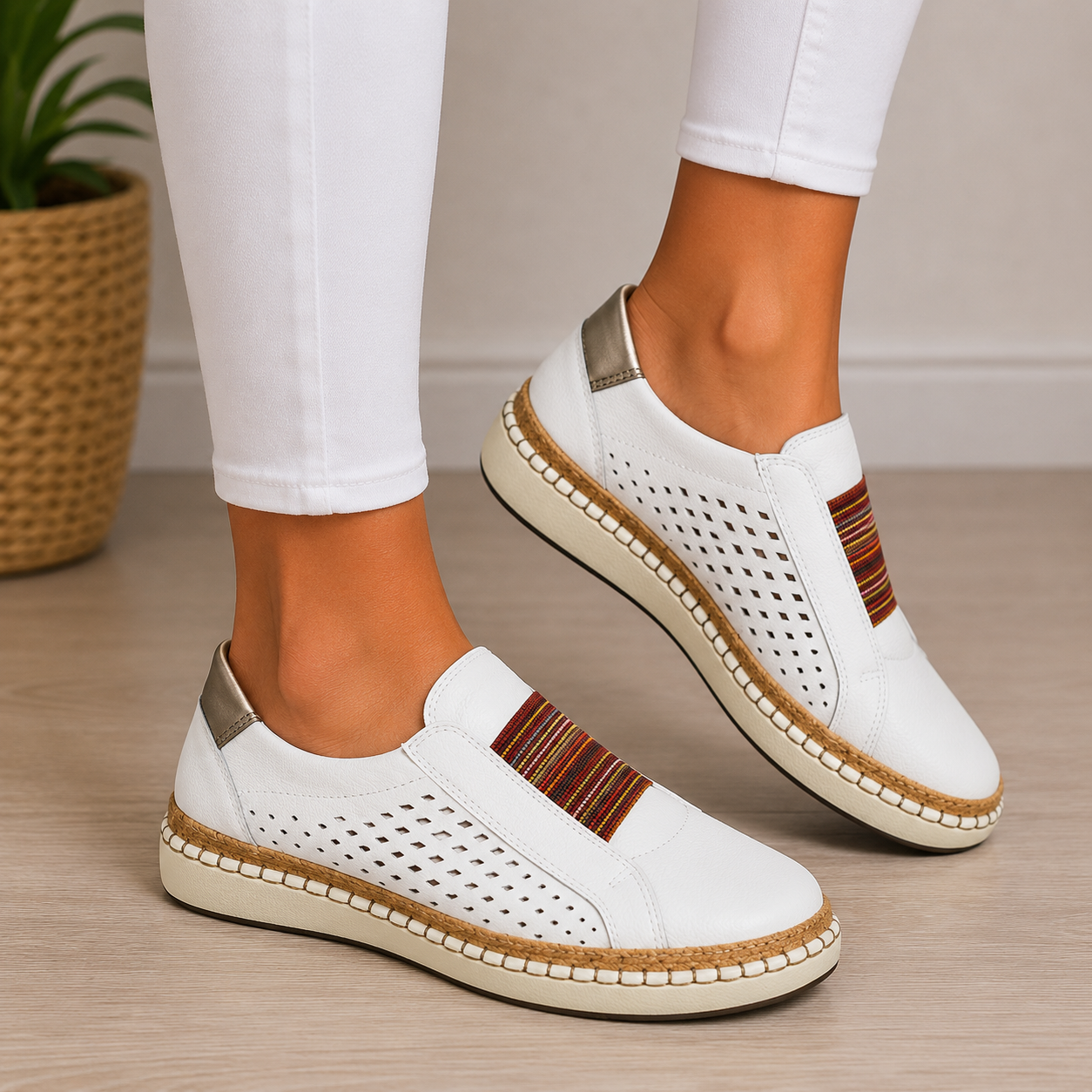 Sandrine | Mocassins Confort Sans Lacets