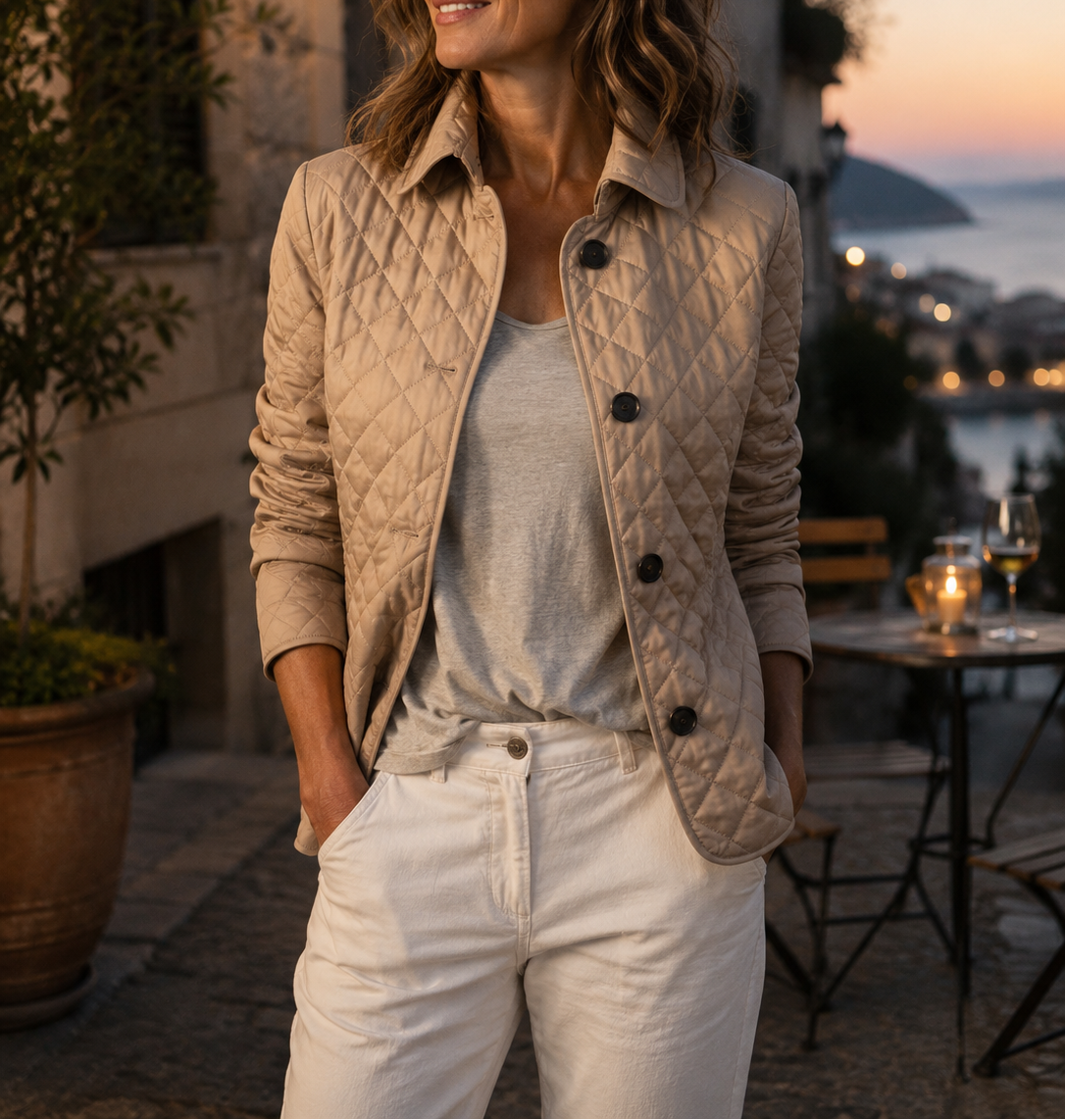 Loredana | Veste Matelassée Légère