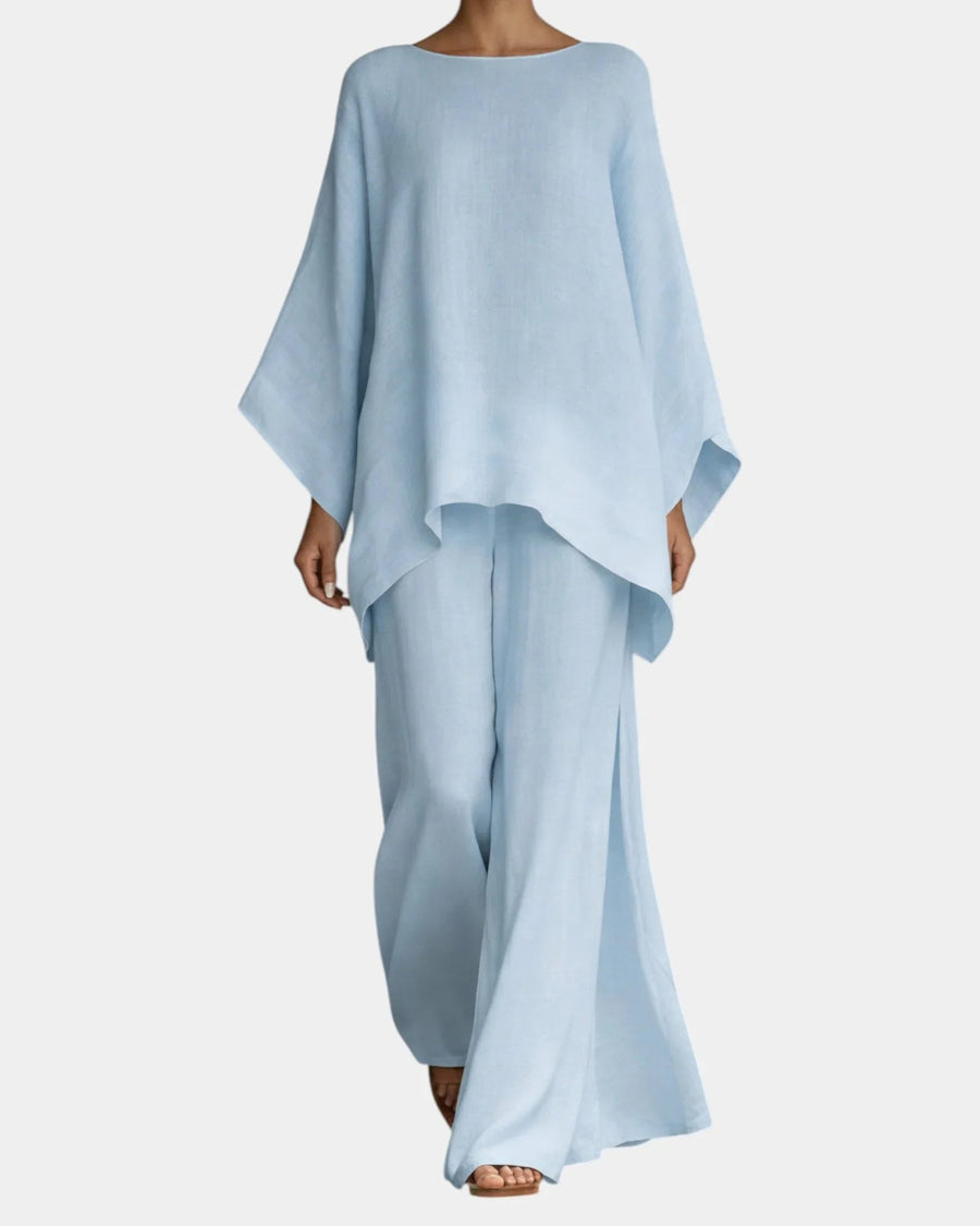 Mavie | Ensemble fluide pantalon et blouse
