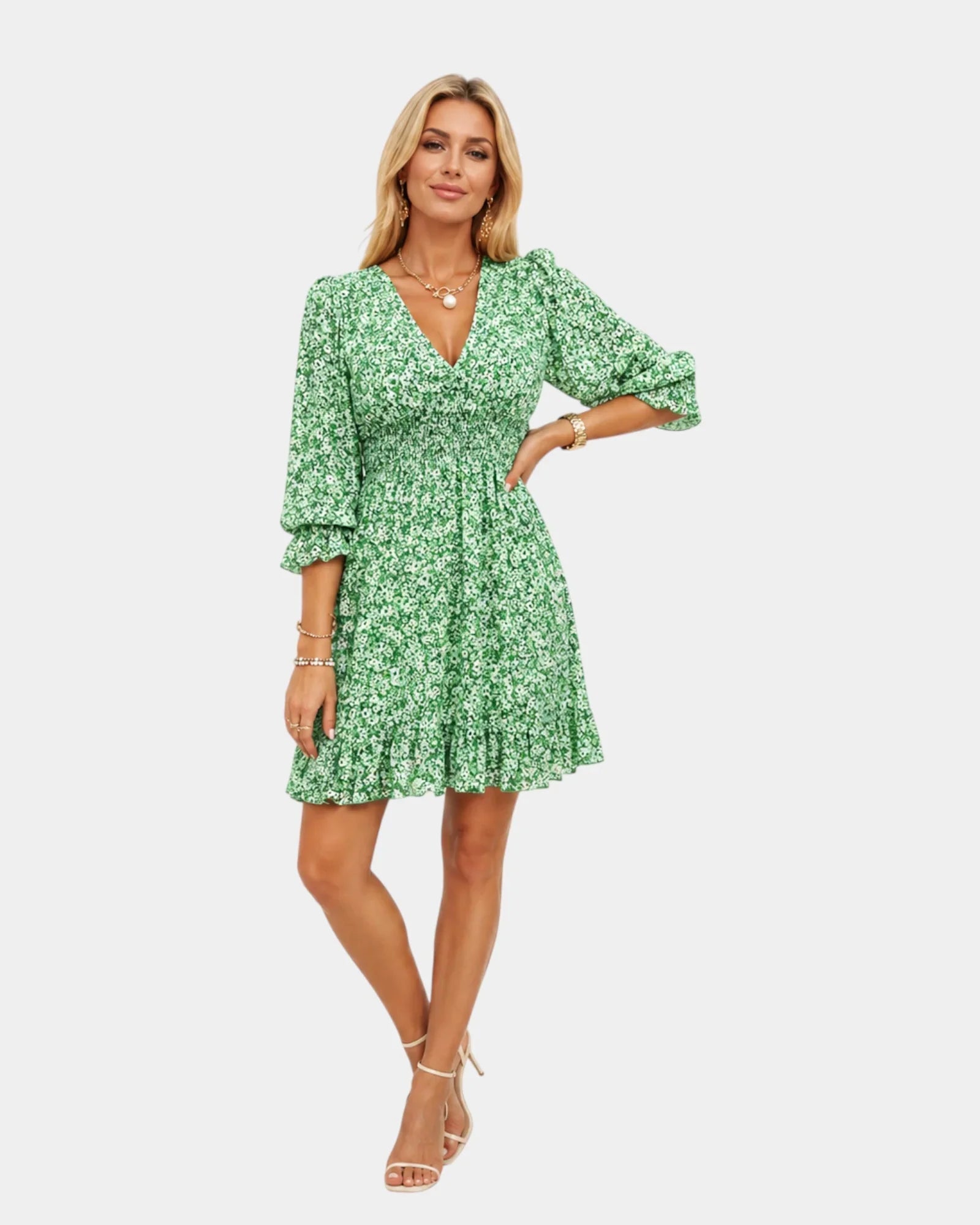 Adraste | Robe Florale Élégante
