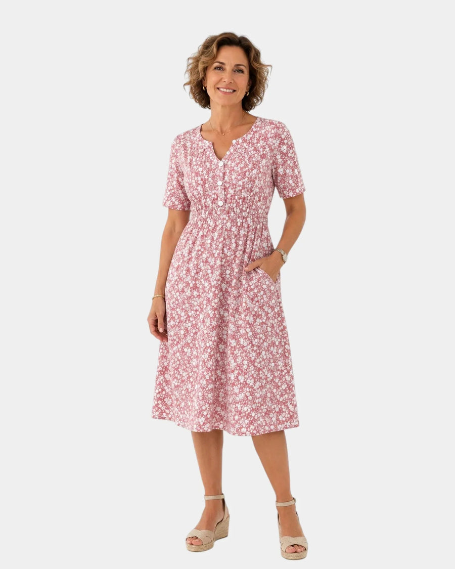 Iséa | Robe midi florale