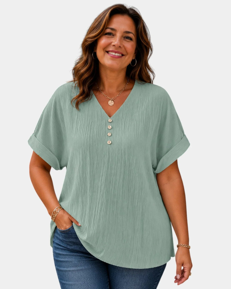 Alwena | Blouse à décolleté en V