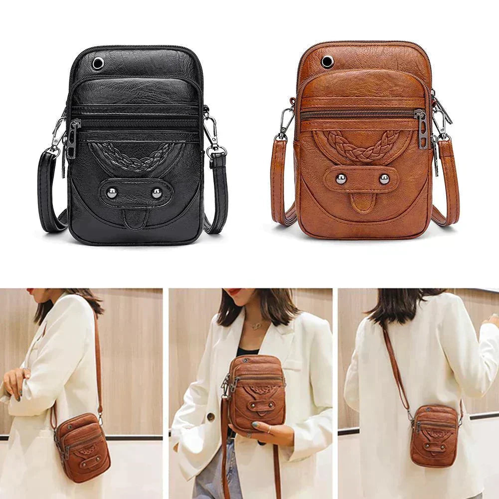 Lucile | Sac Bandoulière Compact Tressé