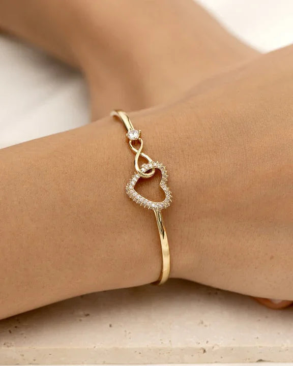 Aramburge | Bracelet infini cœur