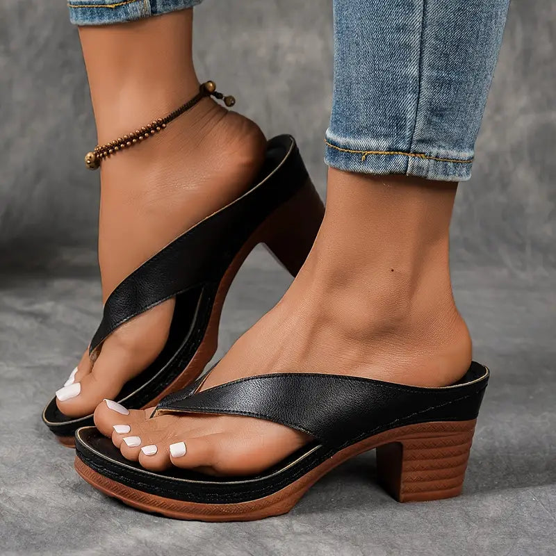 Leona | Sandales Orthopédiques à Talon