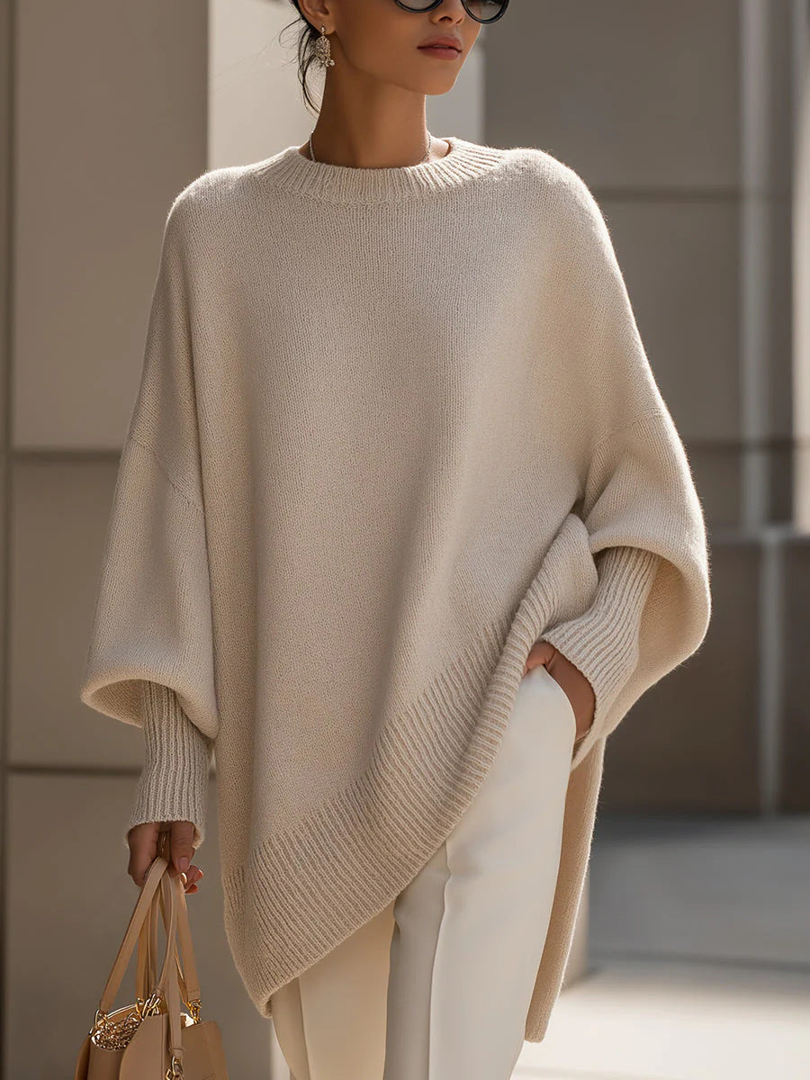 Cindy | Pull Poncho Élégant