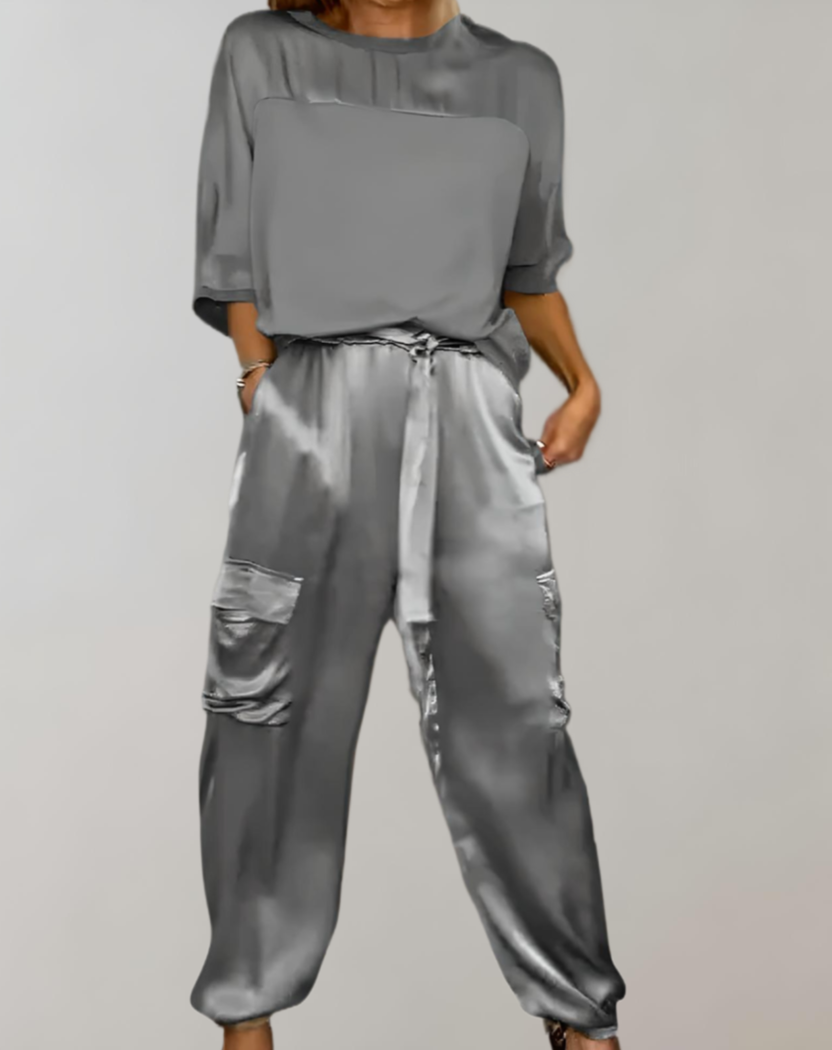 Finley - Ensemble de Lounge Cargo Soie