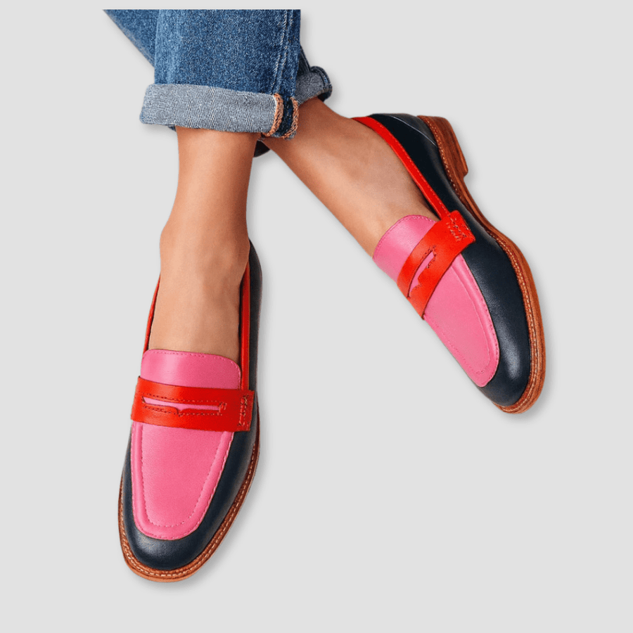 Martine | Mocassins Colorés Vifs