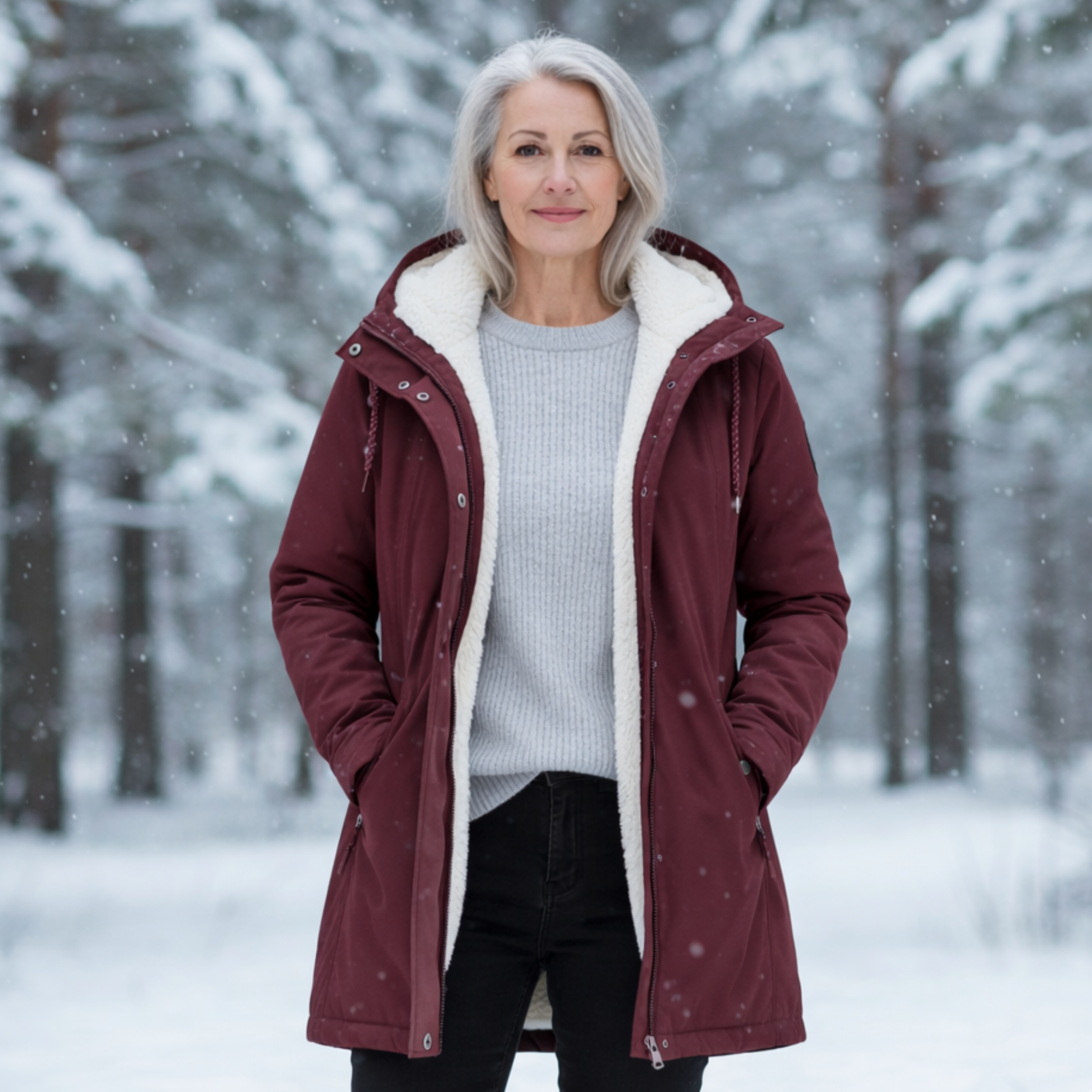 Adeline - Veste Élégante Hivernale