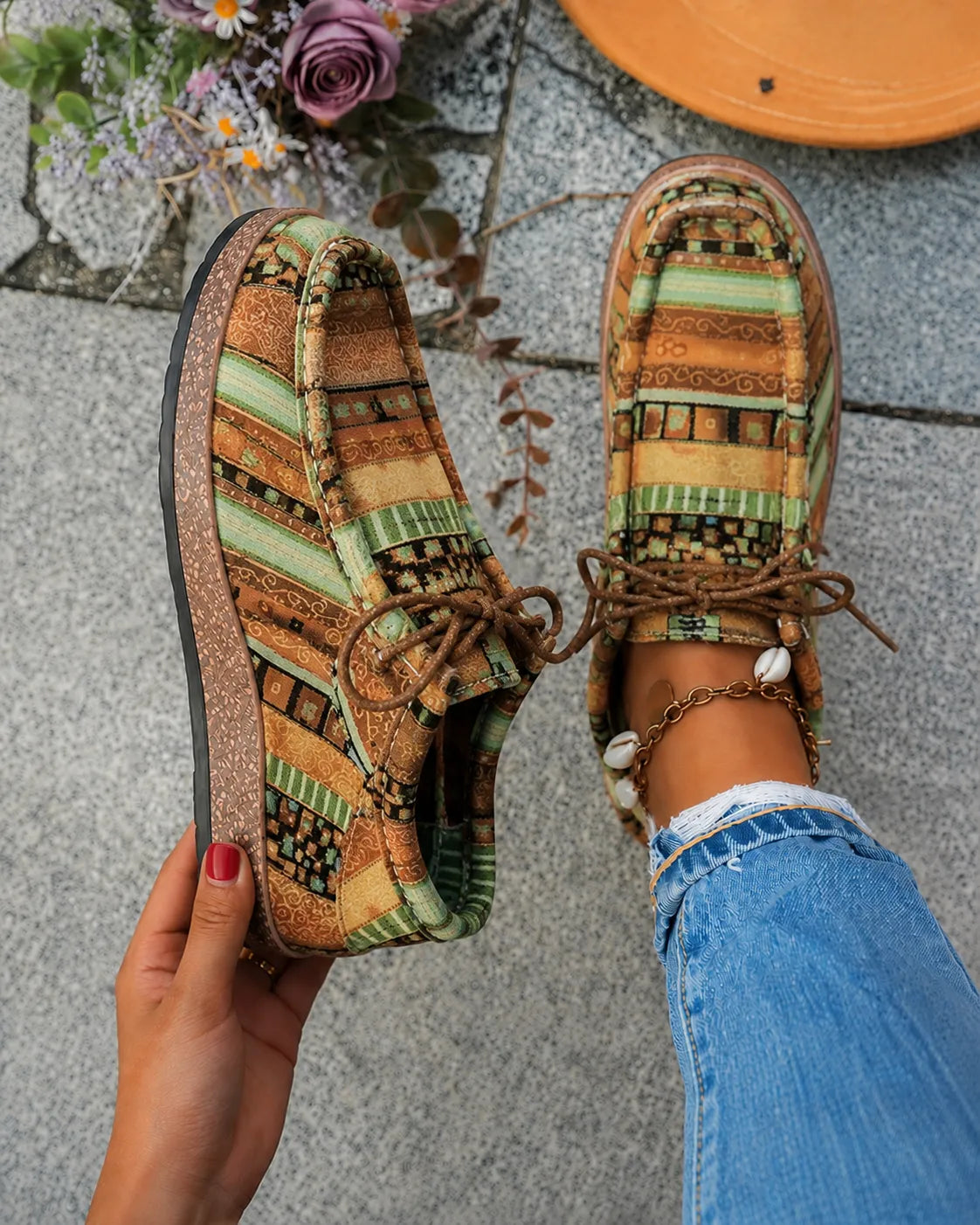 Pauline | Mocassins Plates Ultra Souples