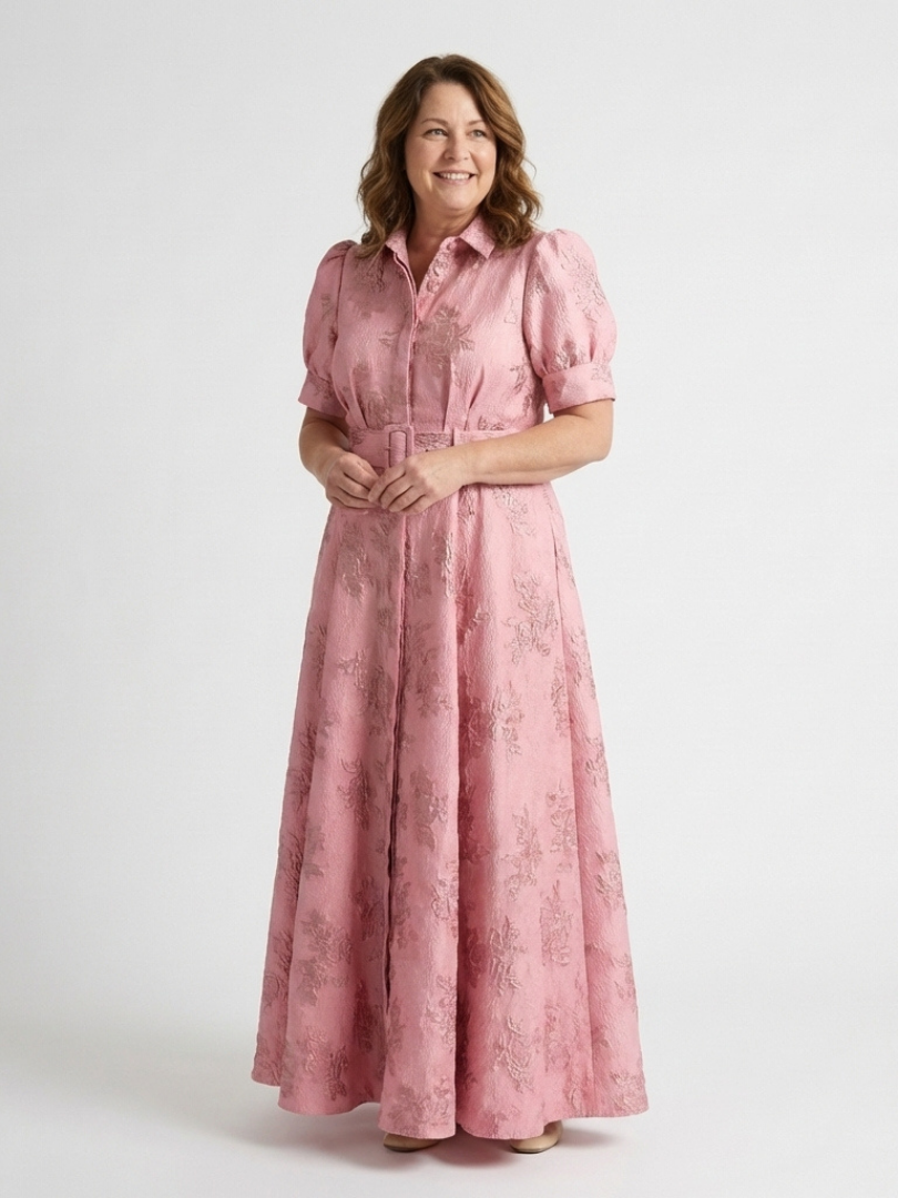 Xanthea | Robe chemise maxi florale