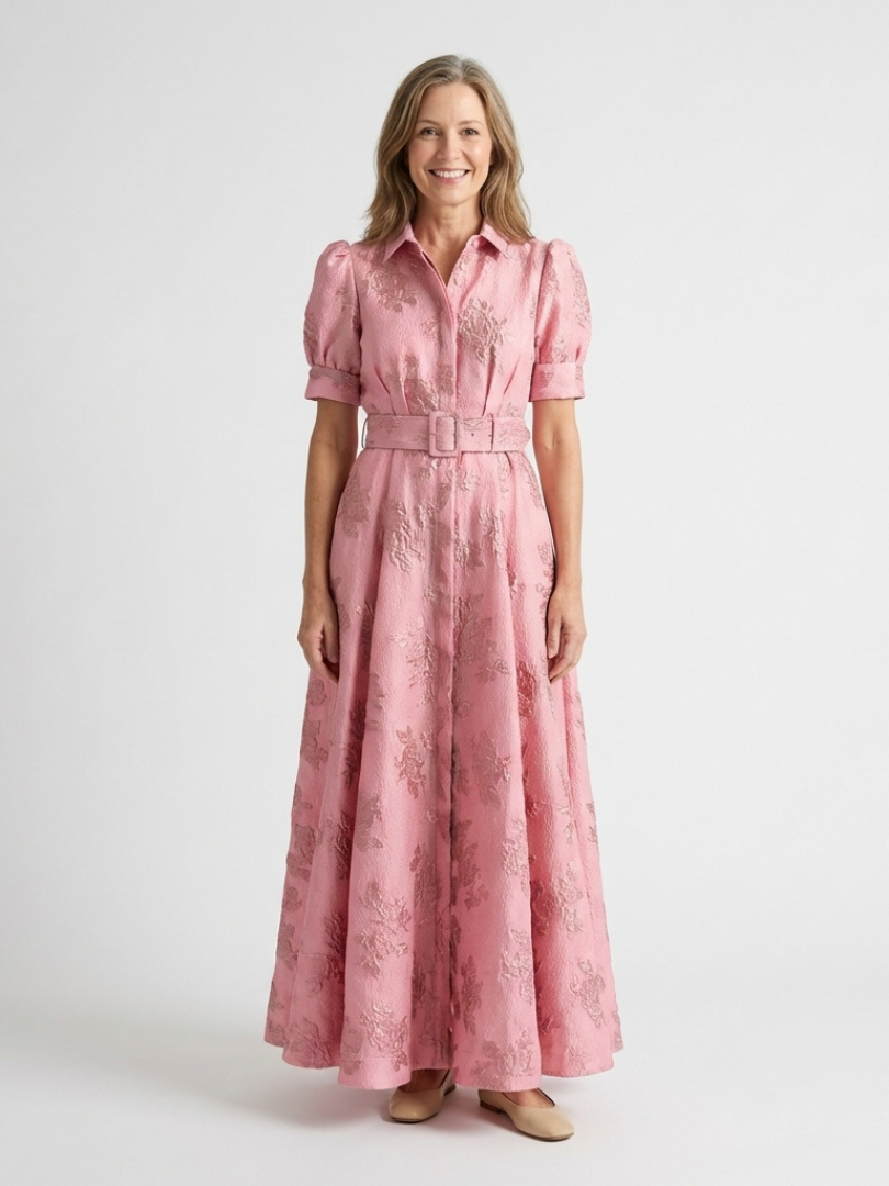 Xanthea | Robe chemise maxi florale