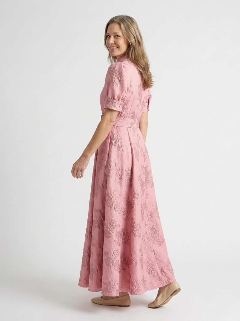 Xanthea | Robe chemise maxi florale