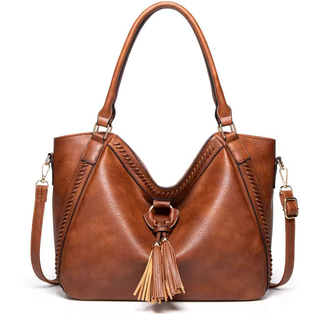 Adèle | Sac Épaule Bohème à Pampilles