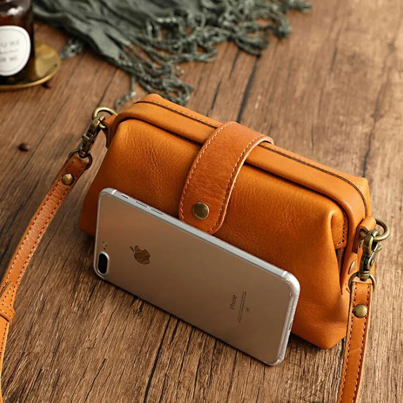 Juliette | Sac Pochette Vintage Compact Élégance