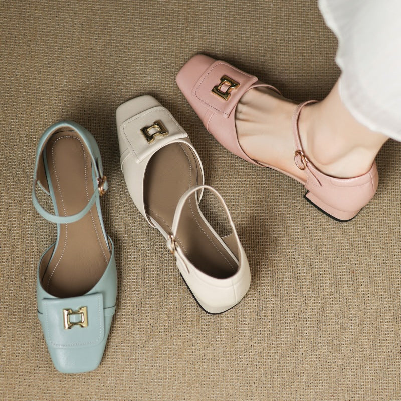 Florence | Babies à Boucle en Cuir