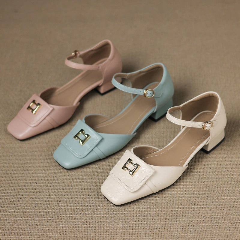 Florence | Babies à Boucle en Cuir