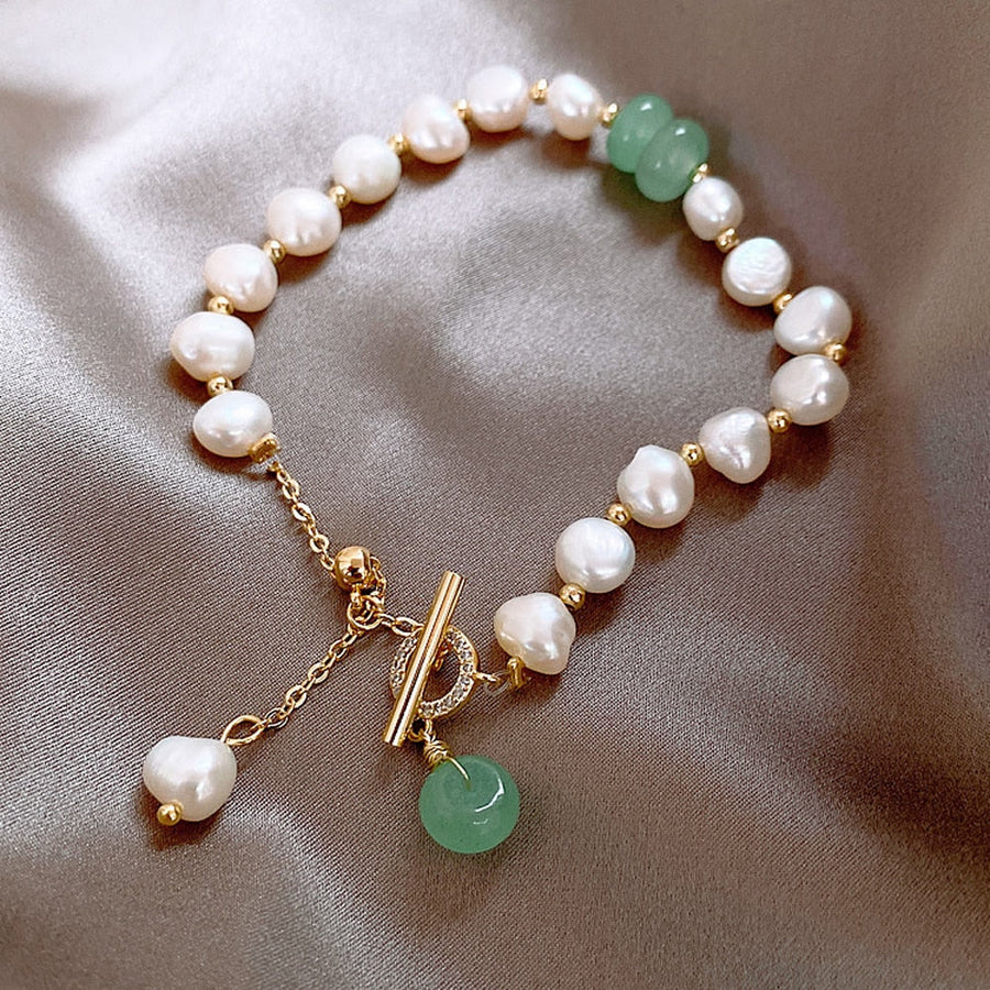 Armance | Bracelet Perles de Jade
