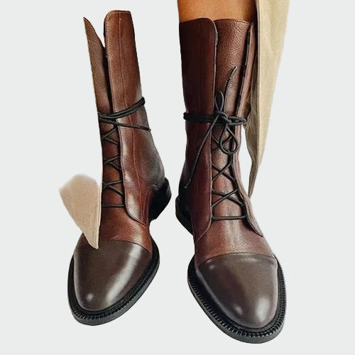 Isolde | Bottes Lacées Élégantes