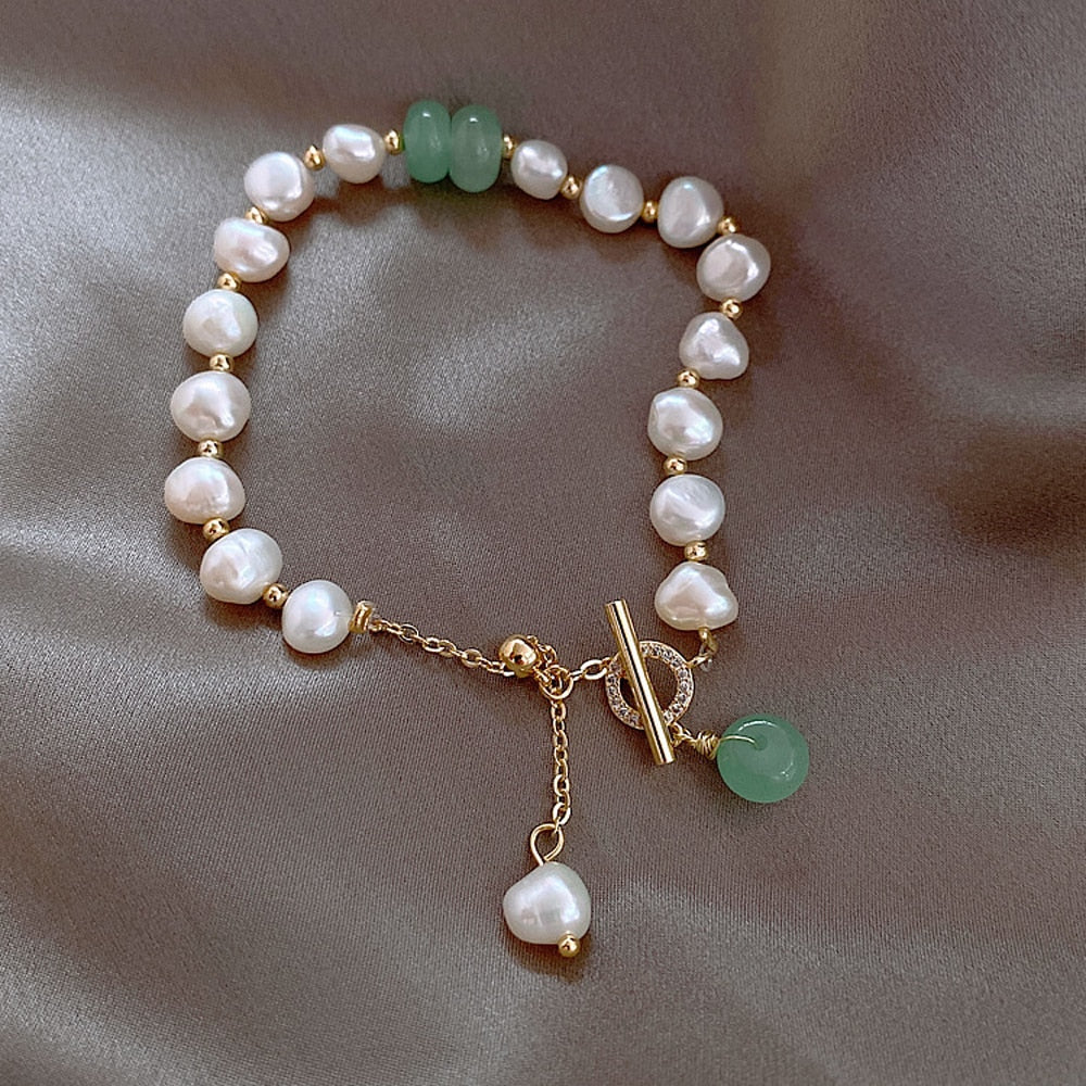 Armance | Bracelet Perles de Jade